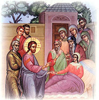 THE RESURRECTION OF THE DAUGHTER OF JAIRUS